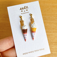 【香港地．童年系列】雪糕車的回憶．耳環 (⚠️預訂) Mobile Softee earing (⚠️Pre-order)