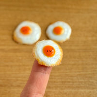微笑煎蛋．髮圈(現貨) Smily Egg Hair Tie