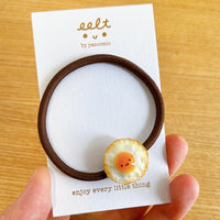 微笑煎蛋．髮圈(⚠️預訂)  Smily Egg Hair Tie(⚠️Pre-order)