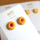 【香港系列】牛油曲奇.手工耳環 cookie earrings