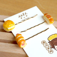 【香港茶餐廳系列】一字形髮夾(⚠️預訂) HK Cha Chaan Teng Hair Slides (⚠️Pre-order)