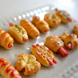 【香港茶餐廳系列】 腸仔派對．耳環 Sausage party earrings