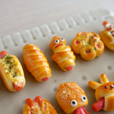 【香港茶餐廳系列】 腸仔派對．耳環 Sausage party earrings