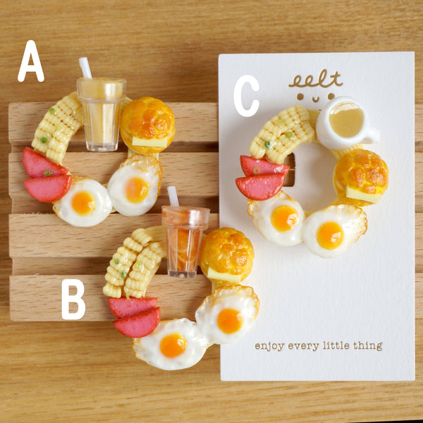 【香港茶餐廳系列】常餐.扣針/心口針 Cha chaan teng set meals brooch
