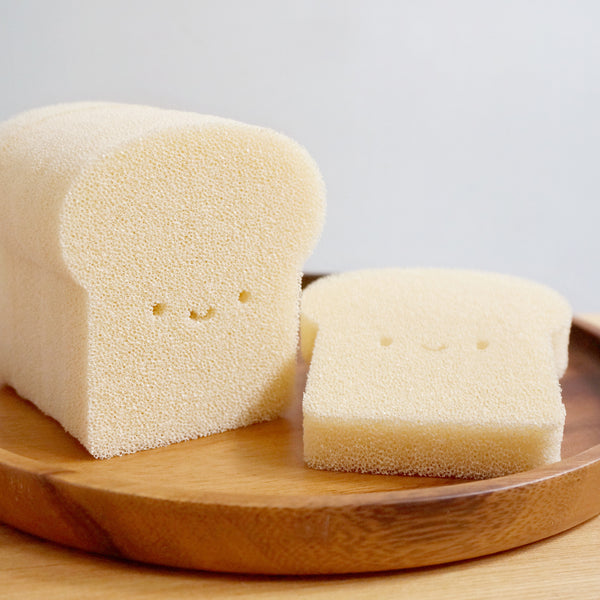 【家品系列】潔力強,防刮花!微笑麵包造形🍞家用清潔矽膠海綿🧽