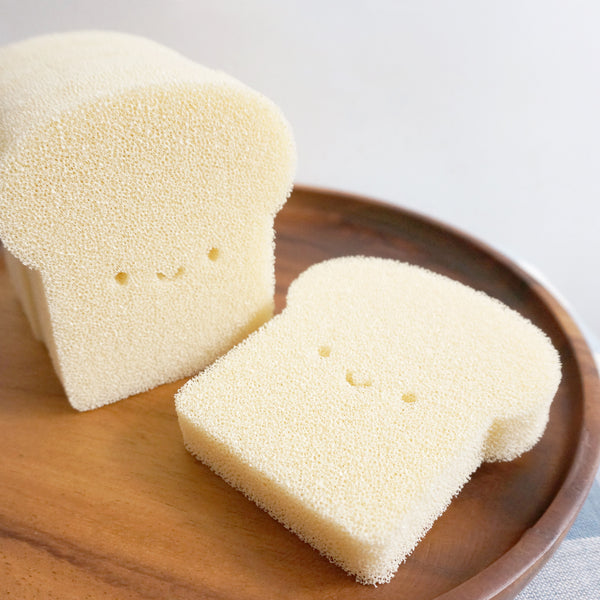 【家品系列】潔力強,防刮花!微笑麵包造形🍞家用清潔矽膠海綿🧽