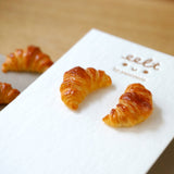 【牛角包系列】幸福的小牛角．耳環(現貨) little Croissant earrings