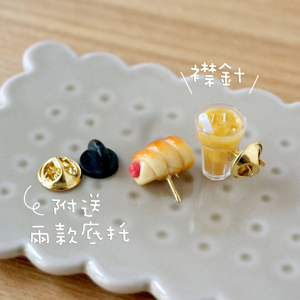 【小禮物之選】 各式港式飲品.pin/襟針 (預訂)