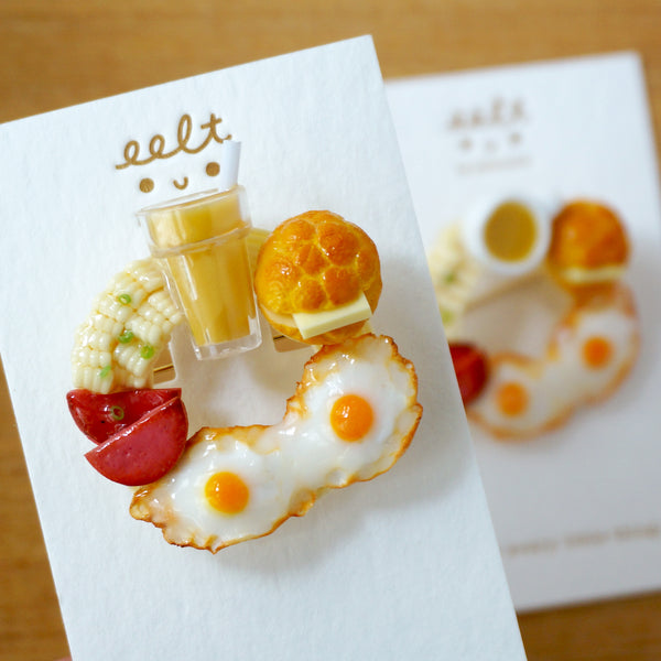 【香港茶餐廳系列】常餐.扣針/心口針 Cha chaan teng set meals brooch